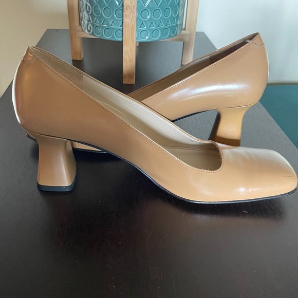 Vintage Via Spiga Square toe heels - Picture 8 of 8